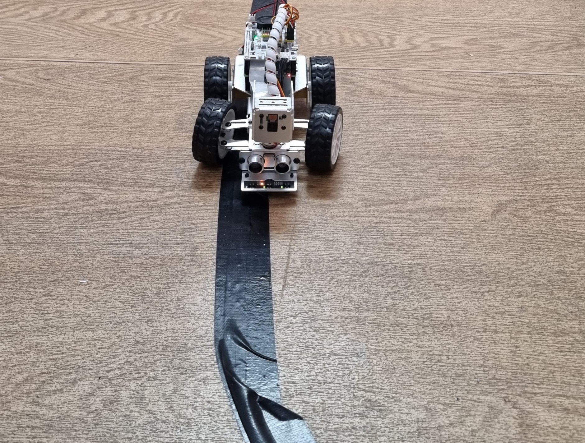 Surveillance Car Front View